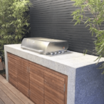 backyard design grill