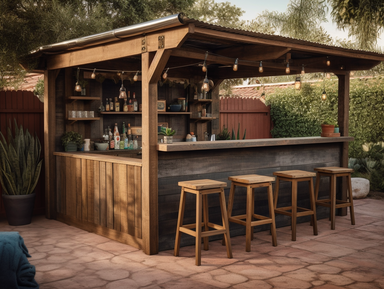 Grilling in Style: Transform Your
Backyard into a Trendy Bar and Grill