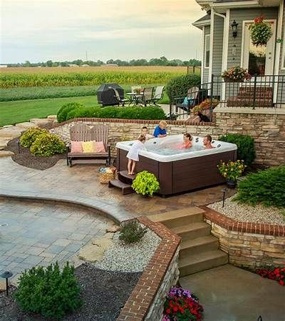 5 Stylish and Relaxing Hot Tub Ideas for
Your Backyard Oasis