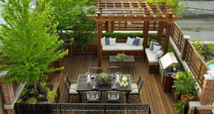 backyard design korean