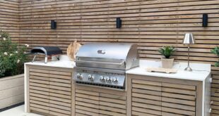 backyard design grill