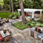 backyard design layout small