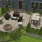 backyard design layout space