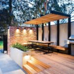 backyard design roof