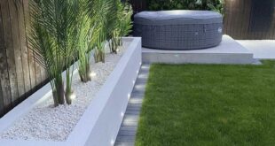 modern backyard landscaping