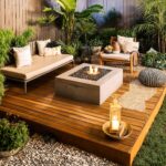 backyard design deck