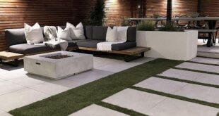 modern backyard landscaping