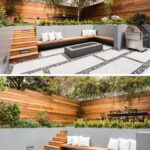 backyard design concrete