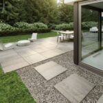 backyard design concrete