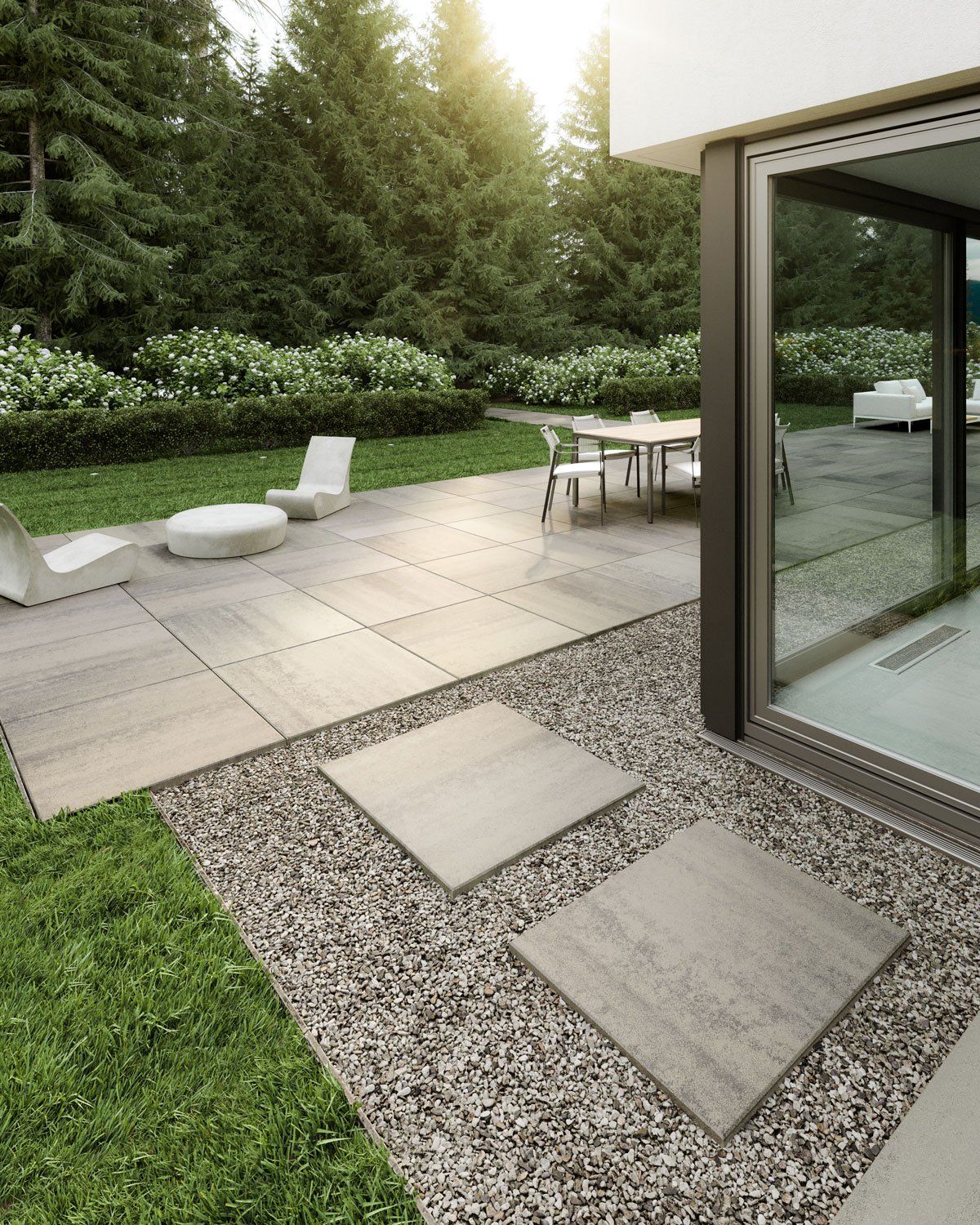 Revamp Your Outdoor Space with Stylish
Concrete Backyard Designs