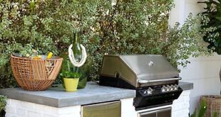 backyard design grill