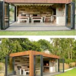 backyard design bbq