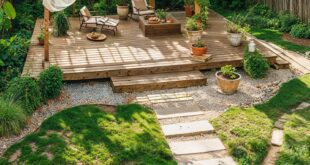 backyard design deck