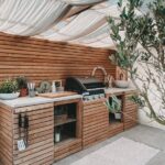 backyard design kitchen