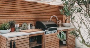 backyard design kitchen