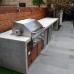 backyard design grill