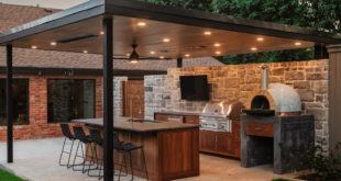 backyard design bbq