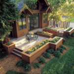 backyard design deck