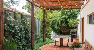 backyard design vintage