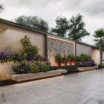 modern backyard landscaping