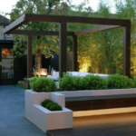 modern backyard landscaping