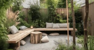 backyard design rocks