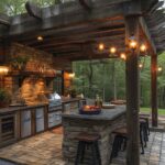 country house backyard design