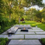 modern backyard landscaping