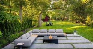 modern backyard landscaping