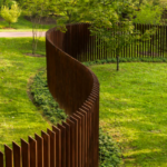 backyard design fence