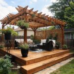 backyard design traditional