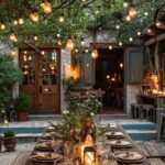 backyard design vintage