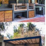 backyard design bbq