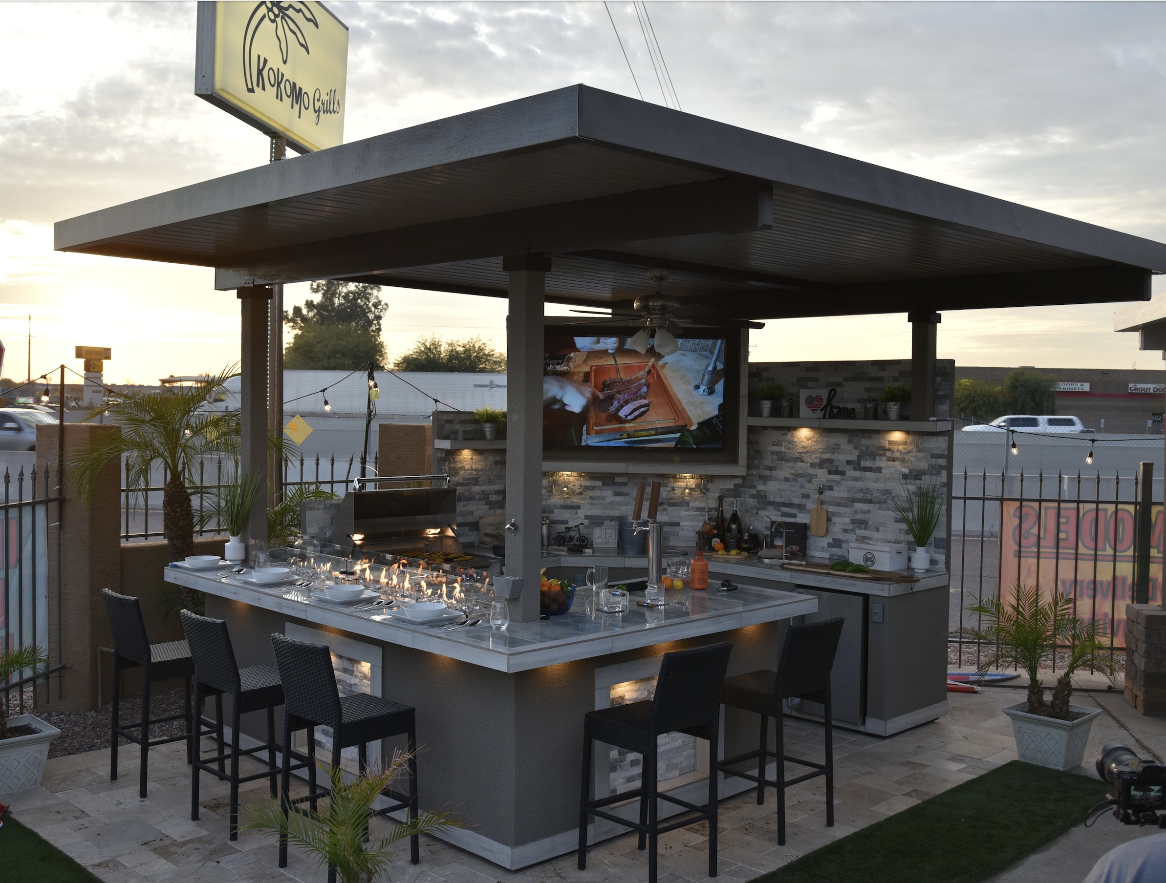 Transform Your Backyard with a Stunning
Bar and Grill Oasis