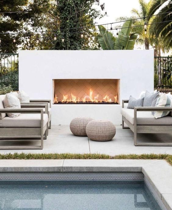 Transform Your Backyard with a Stylish
Fireplace Design