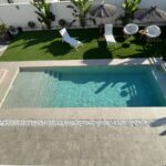 backyard patio designs with pool