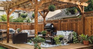 backyard design gazebo