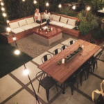 backyard design with deck