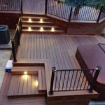 backyard design with deck