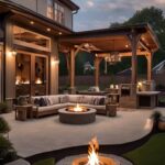 backyard landscaping designs layout