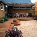 backyard design with deck