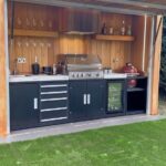 backyard design bbq