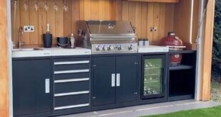 backyard design bbq