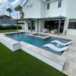 backyard design with pool