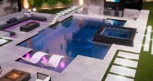 backyard design with pool