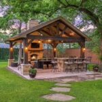 backyard design gazebo