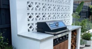 backyard design grill