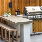 backyard design bbq