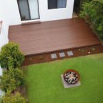 backyard design with deck