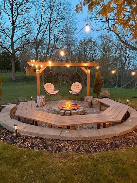 Transform Your Outdoor Space with
Stunning Firepit Backyard Landscaping